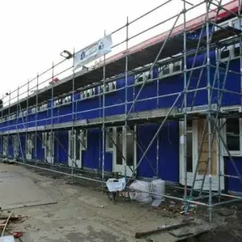 Renovatie 105 woningen