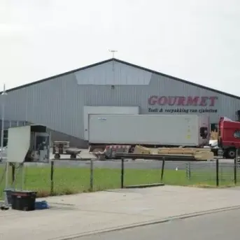 Uitbreiding bedrijfshal Gourmet