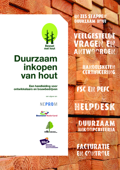 Duurzaam inkopen van hout