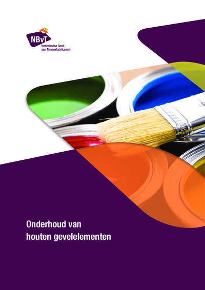 Onderhoud van houten gevelelementen